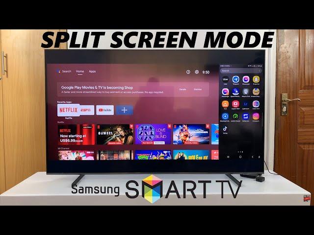 How To Use Split Screen (Multi View) Mode On Samsung Smart TV