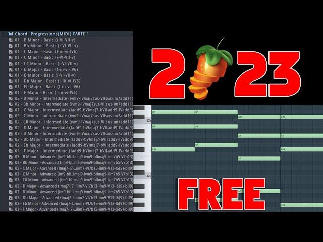 [FREE] FULL MIDI CHORD PROGRESSIONS ´´ PART 1´´ 2023 Pc Beats