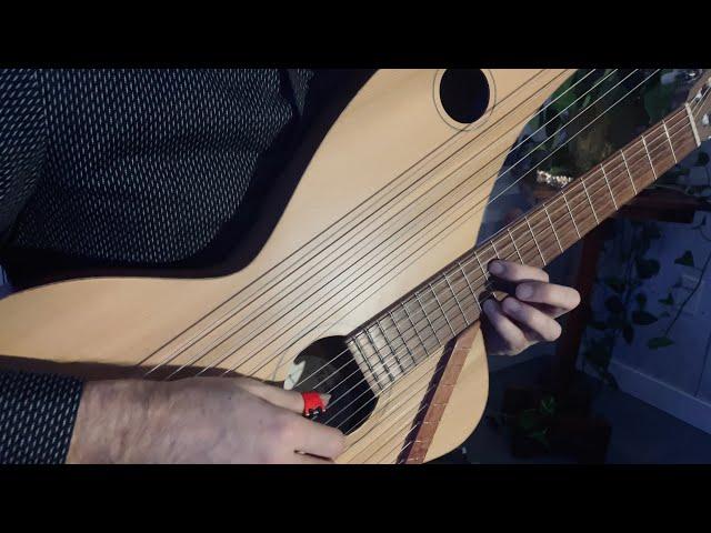 Good King Wenceslas - Harp Guitar Version (Beautiful Christmas Melody)