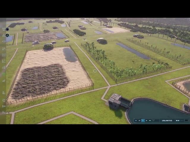 Jurassic World Evolution 2 sandbox (No Commentary)