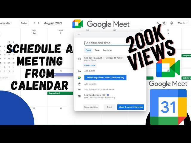 How to Schedule Meeting on Google Meet| One link for multiple meeting