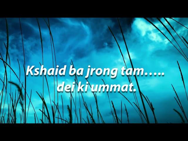 Ummat (official lyrics video)#khasi #khasisong