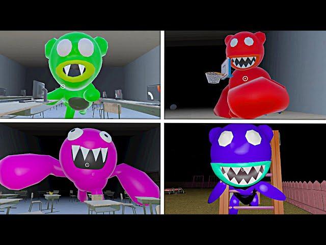 Funny Garten of Banban - New Monsters + All Jumpscares (Sussy Schoolgrounds)