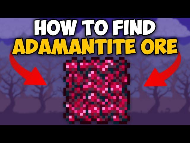 Terraria How To Get Adamantite Ore | Terraria Adamantite Ore 1.4.4.9