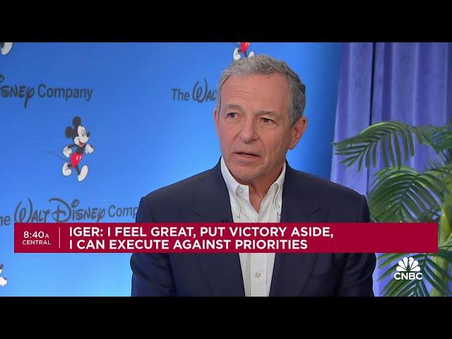 Disney CEO Bob Iger: Nelson Peltz didn't bring any new ideas