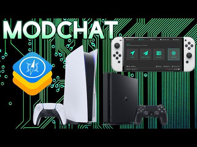 PS4 9.00 & PS5 21.02-04.03 WebKit Exploit, Switch OLED Model Modified - ModChat 082