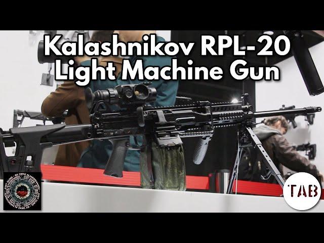 Russia's New Light Machine Gun - RPL-20