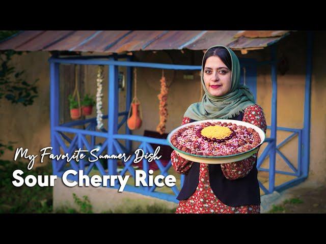 Sour Cherry Rice | My Favorite Summer Dish | Authentic Iranian Dish