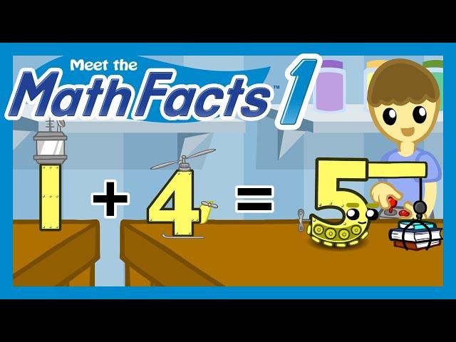 Meet the Math Facts Addition & Subtraction - 1+4=5