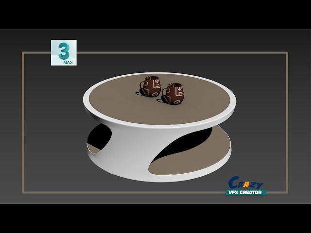 Modern Coffee Table In 3ds Max | Coffee Table Modelling Tutorial