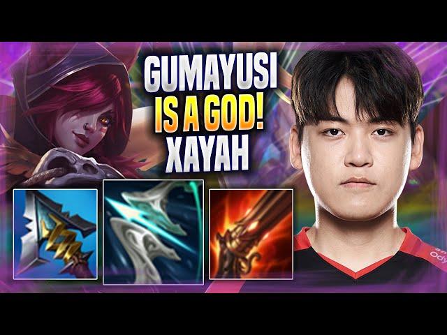 GUMAYUSI IS A GOD WITH XAYAH! - T1 Gumayusi Plays Xayah ADC vs Aphelios! | Season 2022