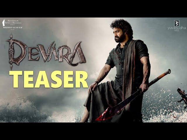 Devara Movie Teaser | Jr NTR, Janhvi Kapoor | Saif Ali Khan | Koratala Siva | Anirudh | #NTR #Devara