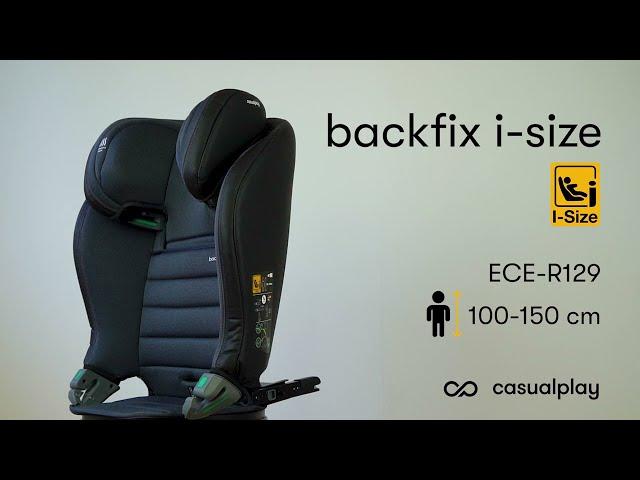 Instalación Backfix i-size