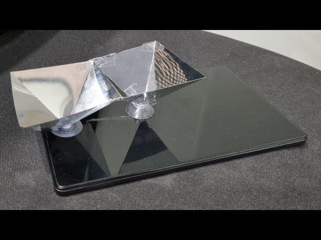 DIY Tutorial - Double Layer Hologram Contraption (for Mobile Device) [4K]