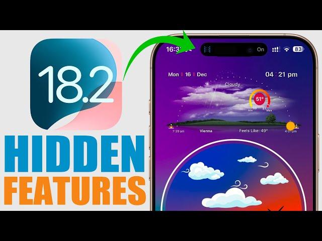 iOS 18.2 - 10+ HIDDEN Features !