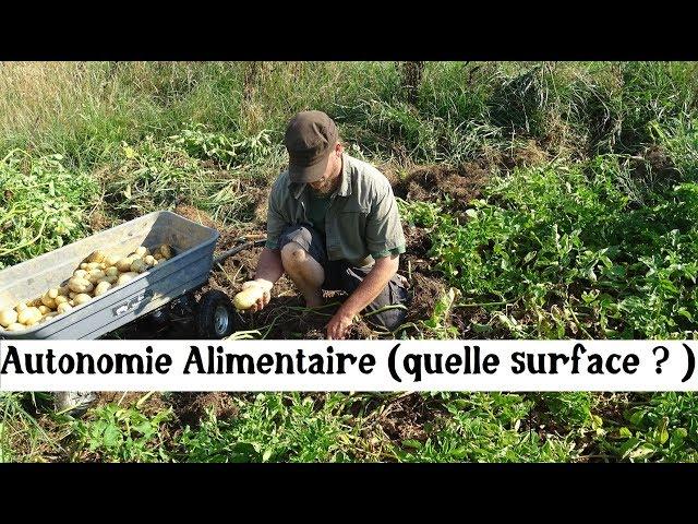 Autonomie Alimentaire (quelle surface ?)