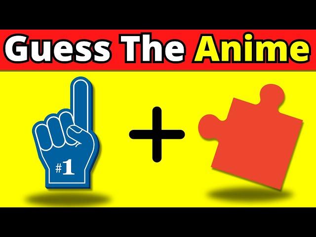 Can YOU GUESS THE ANIME By ONLY Emojis