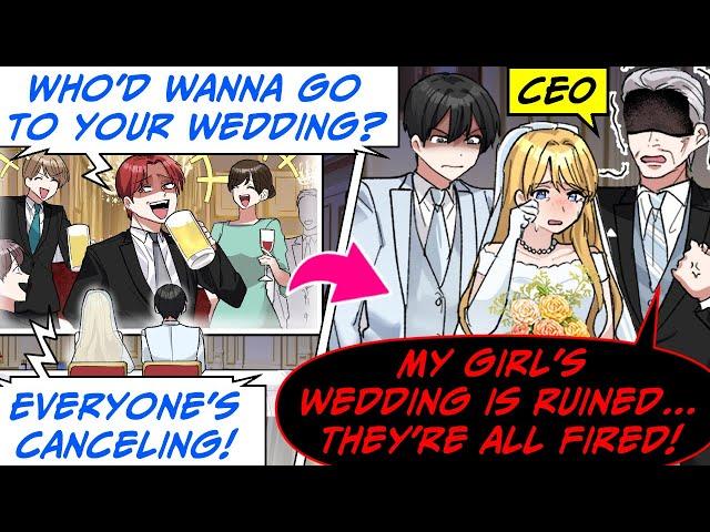 All My Coworkers Bailed on My Wedding! But They Had No Idea My Bride Was…[RomCom Manga Dub]