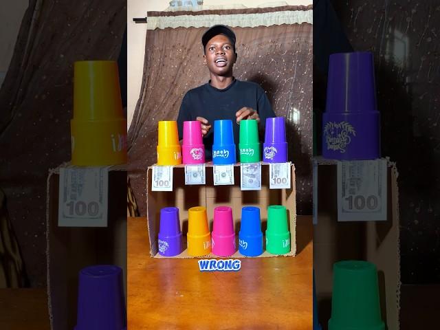 Match the Cups to win Money    #familygames #games #fungame #matchgame #shorts