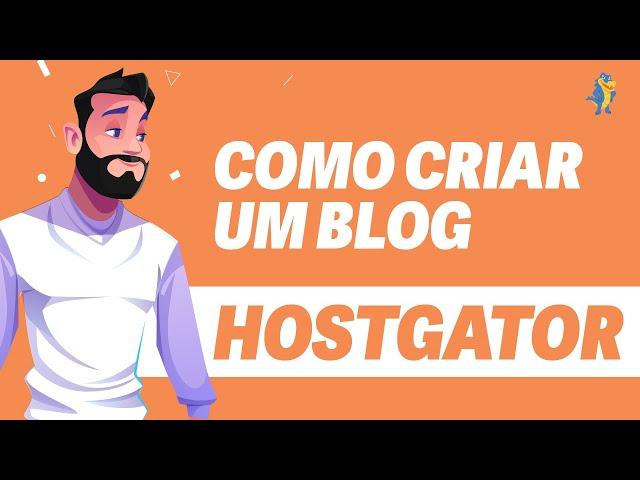 Como criar Blog no WordPress da Hostgator (Rápido e Fácil) 2024