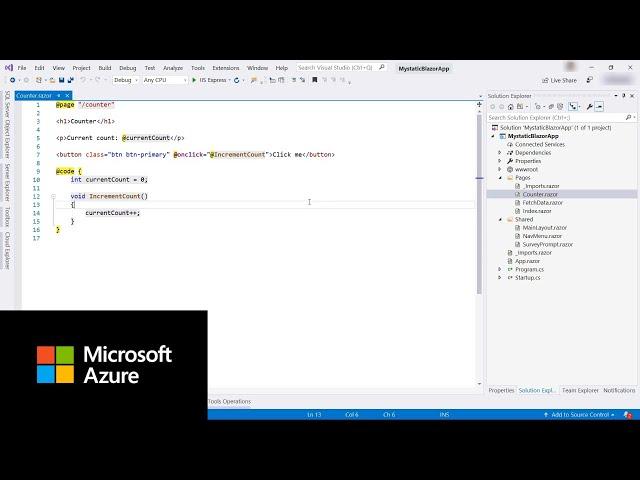 How to use Blazor and C# to host a static website in Azure Storage | Azure Tips and Tricks