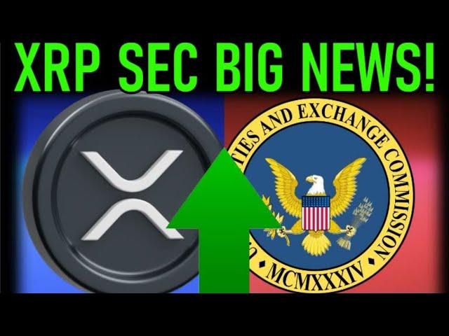 XRP SEC THEY HAVE TO DECIDE SOON!!!