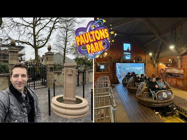 Paultons Park Vlog (February 2025) | OPENING DAY | Ghostly Manor Updates & MORE