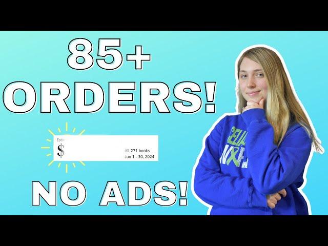 NO ADS | Amazon KDP Income Report June 2024 | Low Content Book Publishing