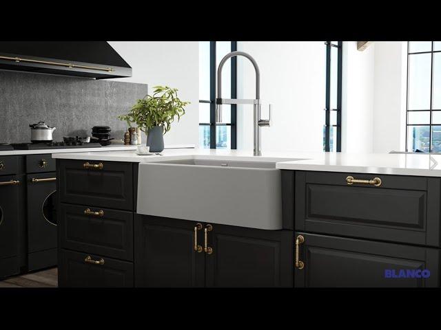 How to install a BLANCO IKON farmhouse kitchen sink