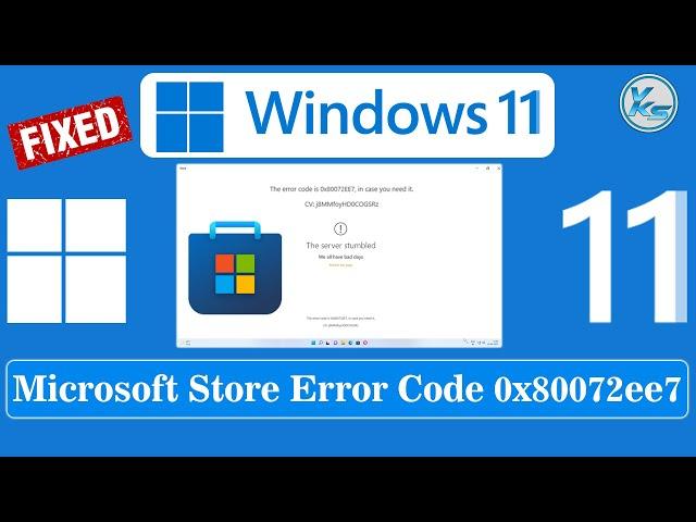  How To Fix Microsoft Store Error Code 0x80072ee7 in Windows 11 Laptop