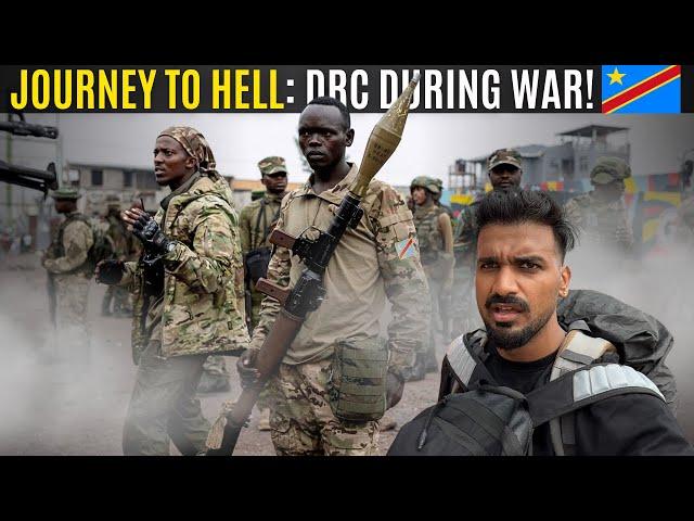 World’s WORST/MOST DANGEROUS Journey: Entering DRC during War! 