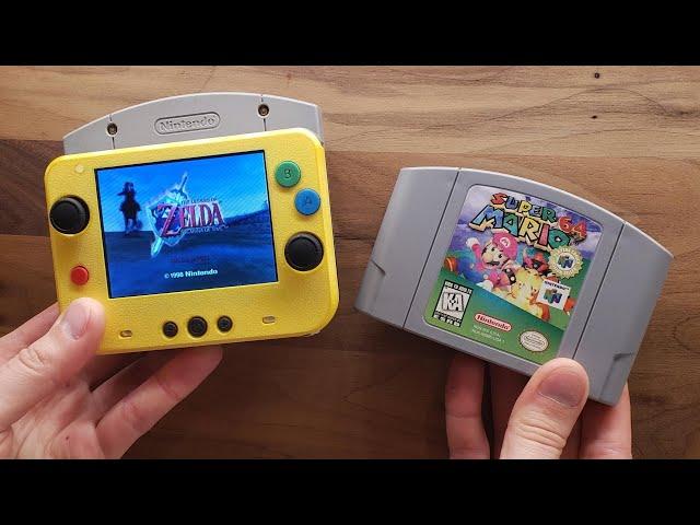 World's Smallest Nintendo 64 portable