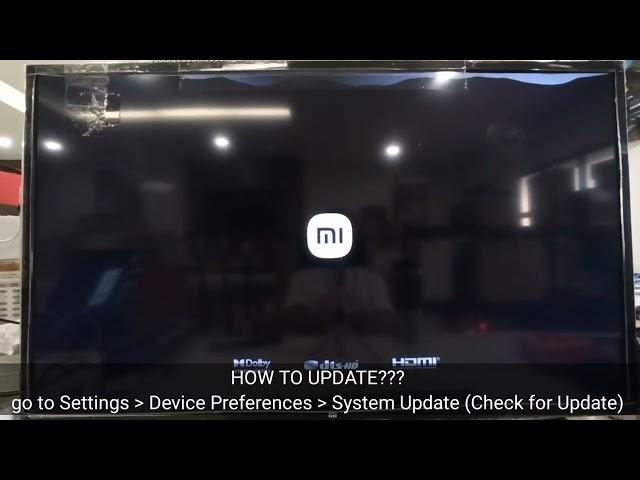 How to update Xiaomi TV Stick 4K (download latest firmware)