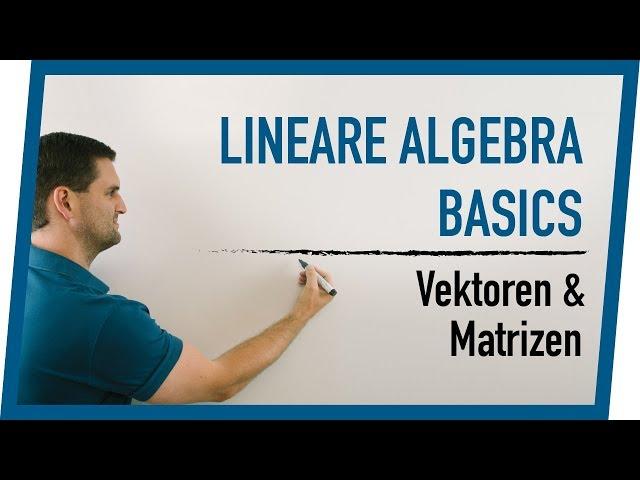 Lineare Algebra | Denkanstoß zu Vektoren, Matrizen, Linearkombinationen | Mathe by Daniel Jung