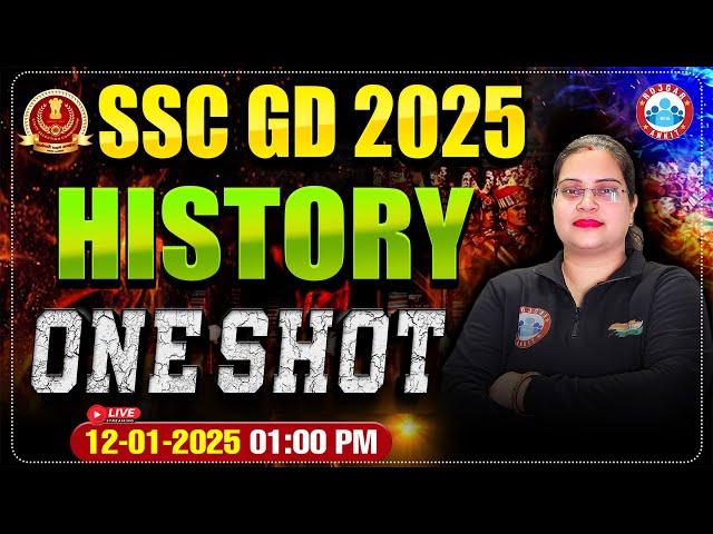 SSC GD 2025 | SSC GD History Revision Class | History For SSC GD | History By Parul Ma'am