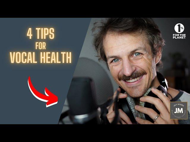 4 Vocal Health Tips for Voiceover Artists & Audiobook Narrators