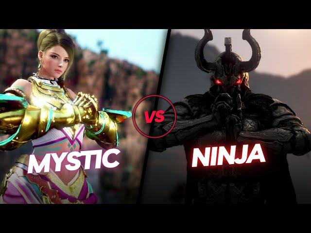 NINJA VS MYSTIC