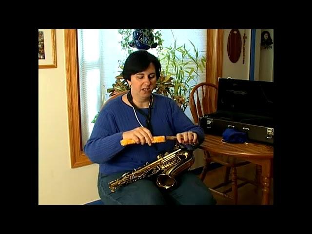 Disassembly of an Alto Saxophone