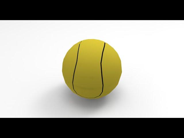 How to model a tennis ball in maya 2020 for beginner tutorial