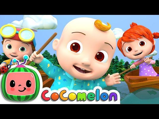 Row Row Row Your Boat | CoComelon Nursery Rhymes & Kids Songs