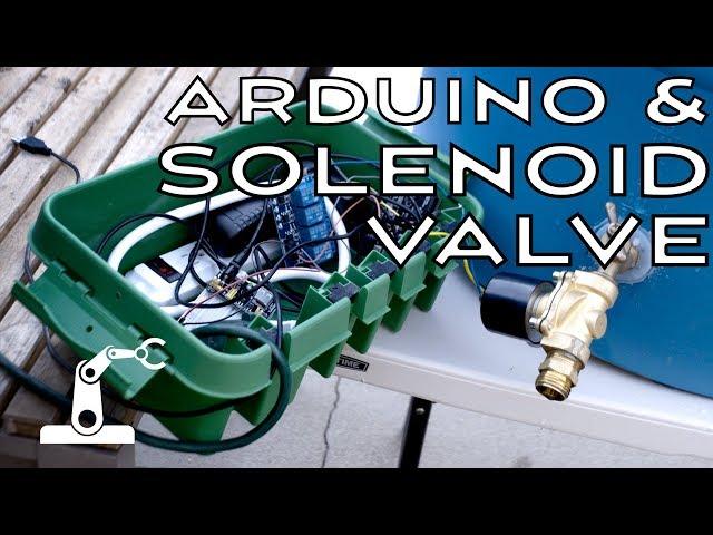 Arduino Solenoid Valve Circuit: How to control water flow with an Arduino