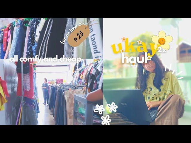 ukay-ukay haul || by #giingerbeing