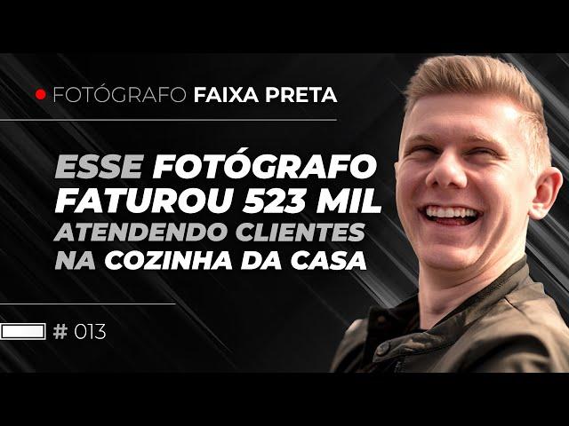 Como MATHEUS SCHEIBEL virou FOTÓGRAFO FAIXA PRETA atendendo em casa | #011