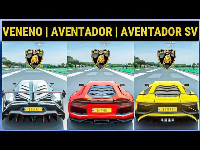 Top 3 Fastest Lamborghini Supercars in Forza Horizon 4