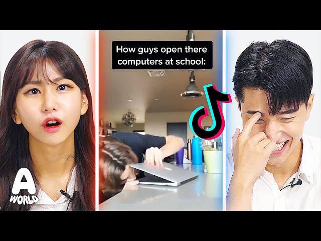 Boy vs Girls React to "ONLY GUYS CAN UNDERSTAND Tiktok"