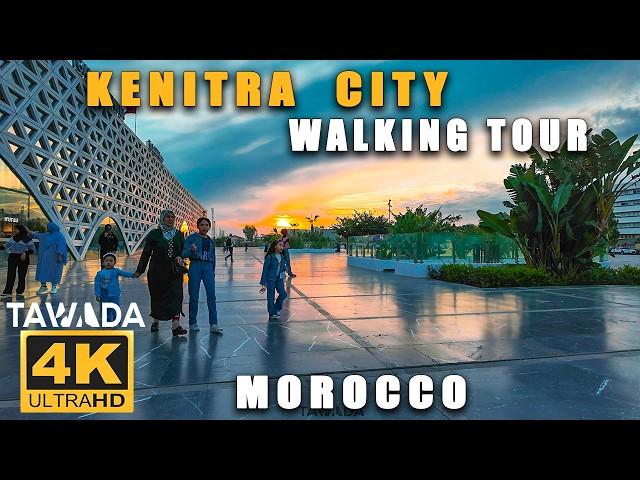 Kenitra City 2024 - 4K UHD Walking Tour, Morocco 