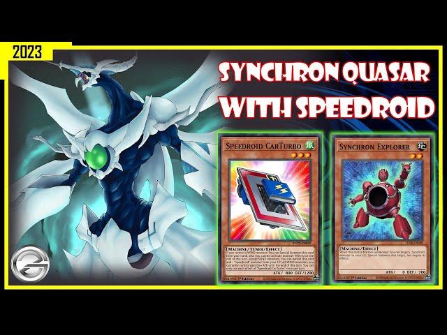 Yugioh Duel Links | Synchron Quasar Deck With Speedroid Gameplay August 2023 | 遊戯王デュエルリンクス