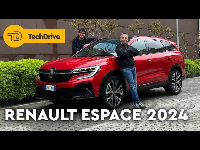 RENAULT ESPACE FULL HYBRID 2024 Test Drive PRO e CONTRO