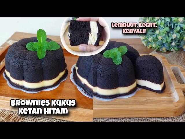 TERNYATA BROWNIES KUKUS KETAN HITAM KEJU TU LEMBUT LEGIT ENAK BANGEET!! RECOMENDED!!