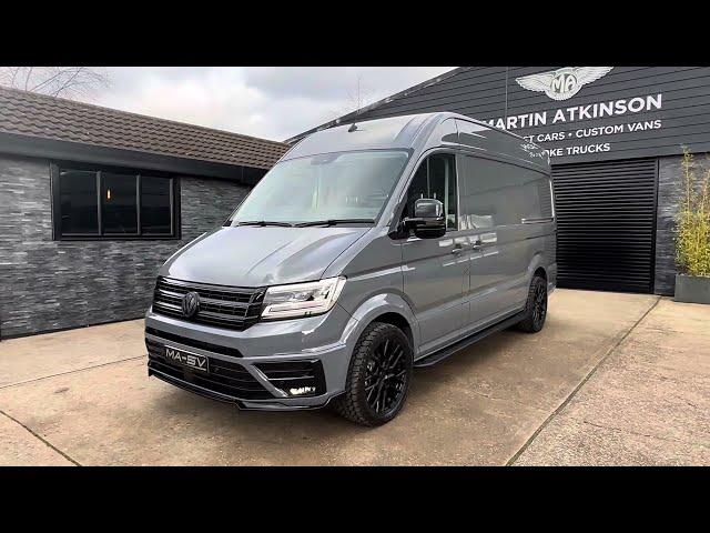 2024 (73) Volkswagen Crafter 177ps MWB Auto in PURE GREY! Great spec + MA-SV Styling